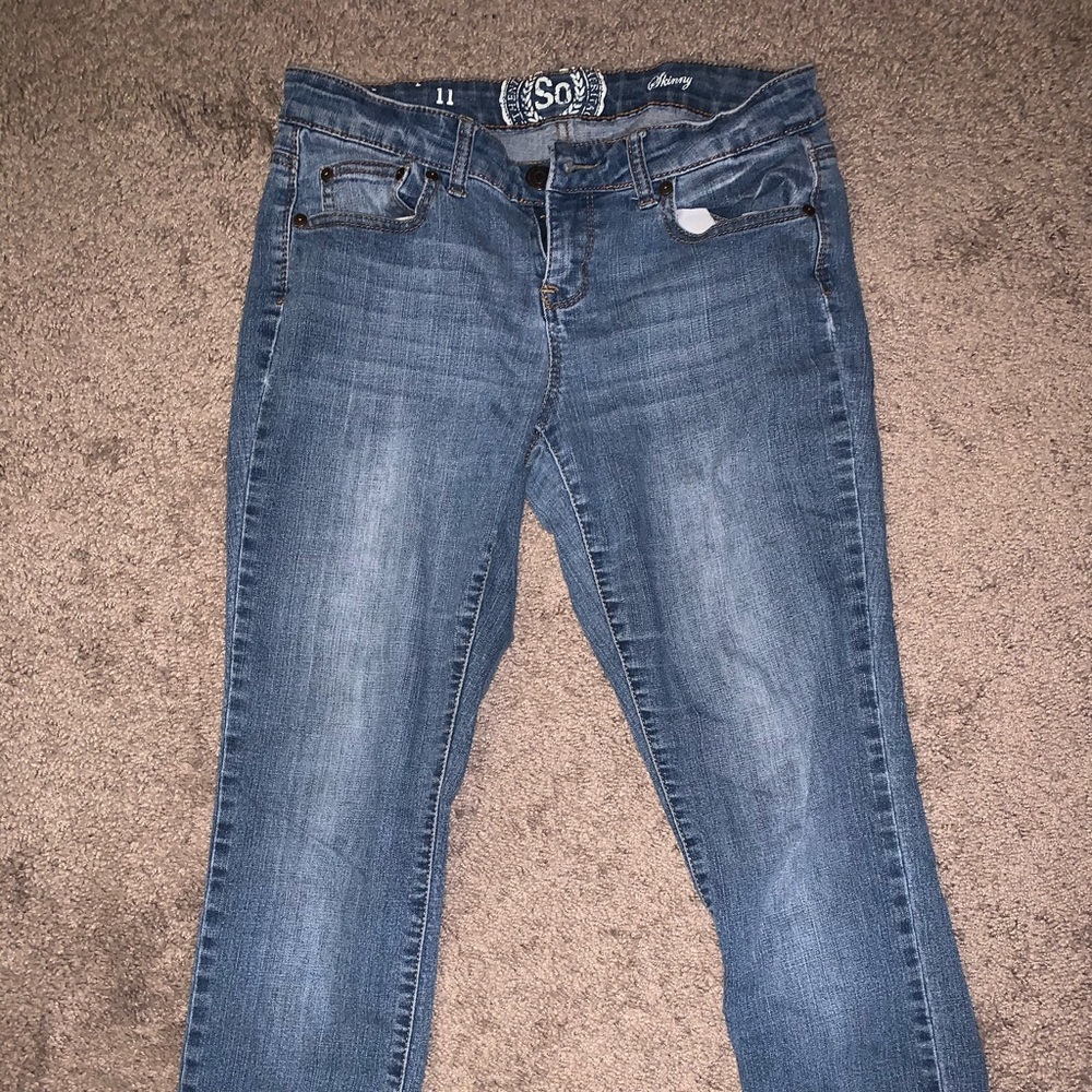 Light blue jeans